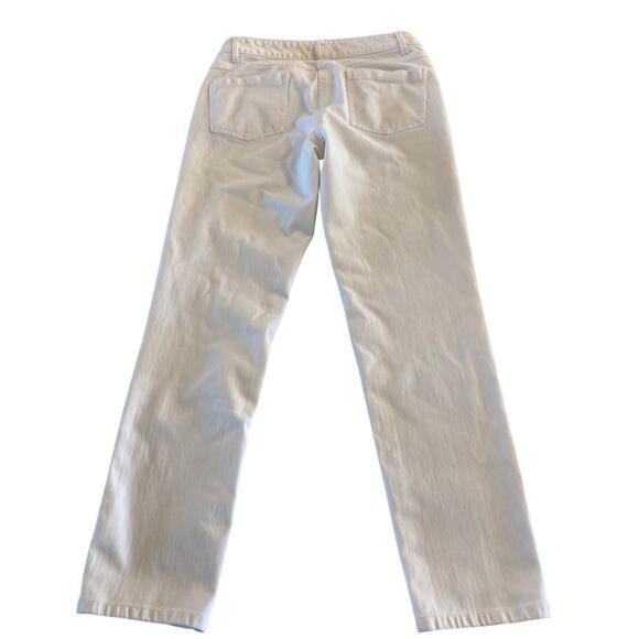 J. McLaughlin White Skinny Jeans Pants size 2 - Picture 2 of 10